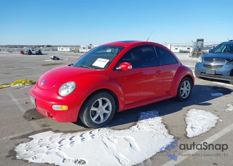 2004 Volkswagen New Beetle Gls 1.8T из США, поврежденный, VIN 3VWCD31C94M405012